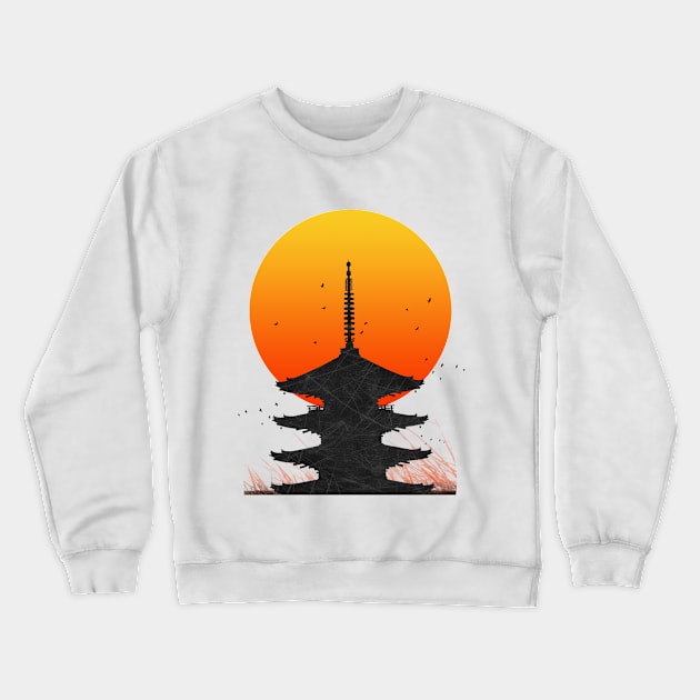 A Tour of Japan Crewneck Sweatshirt by ArijitWorks